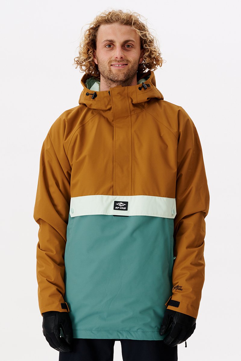 Manteau de ski Primative 10K/10K Marron et bleu