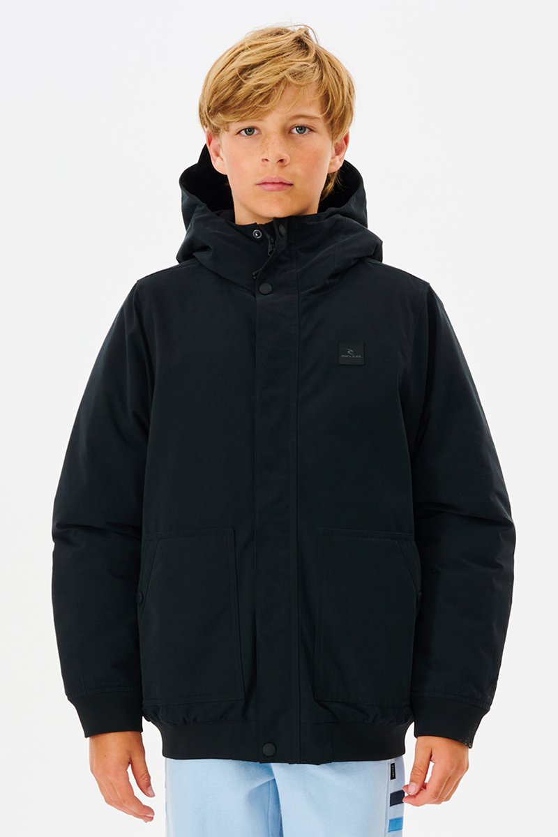 Parka à capuche One Shot Noir