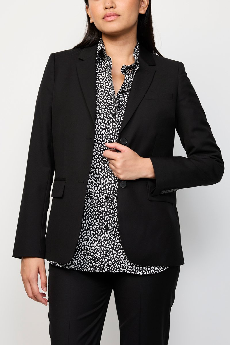 Blazer en laine - Noir
