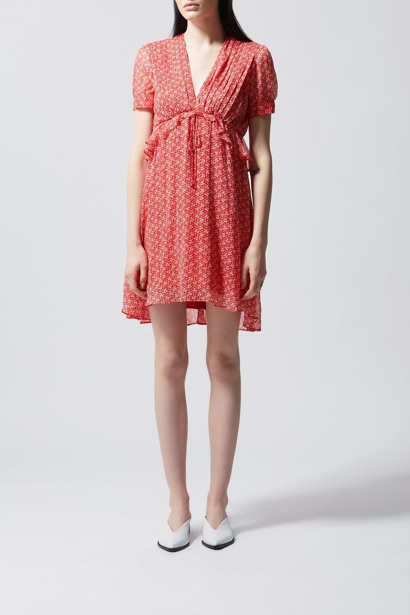 Robe patineuse - Rouge 