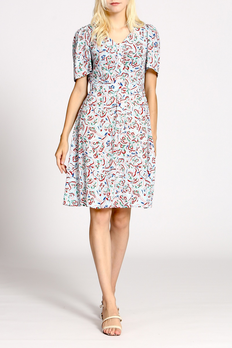 Robe patineuse - Ciel