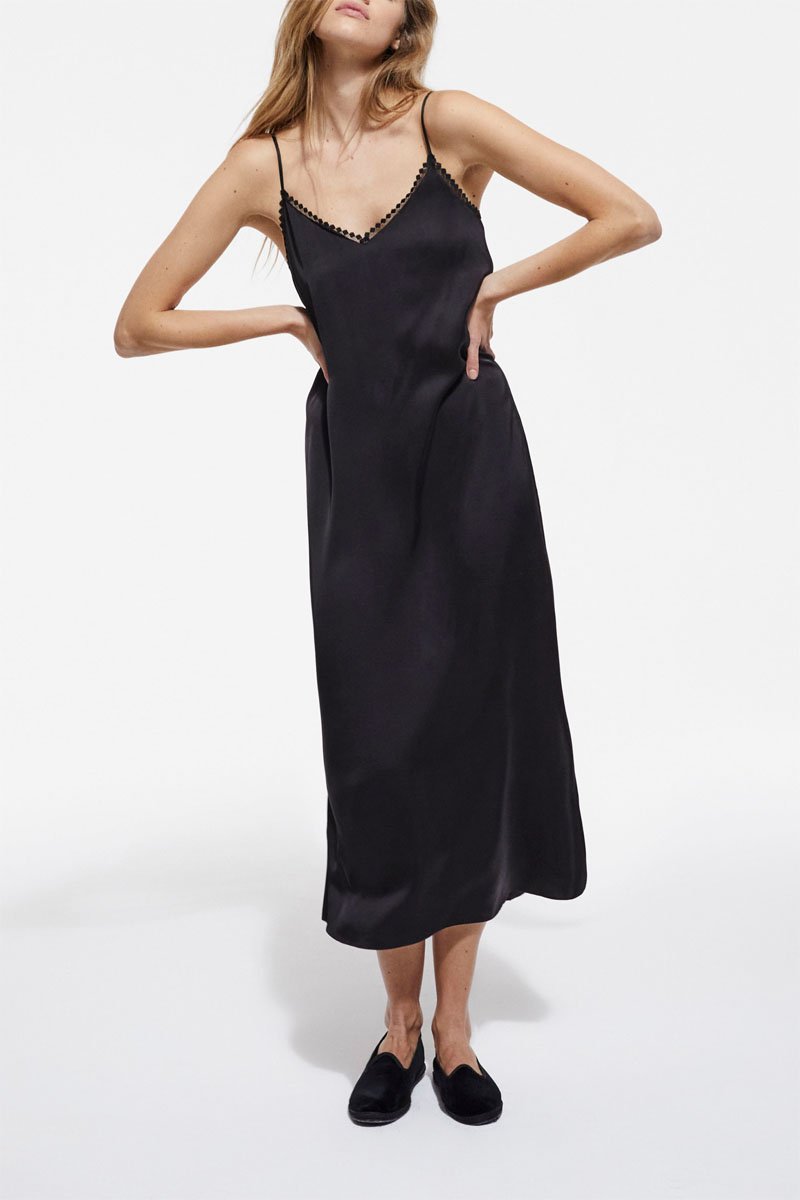 Robe nuisette - Noir