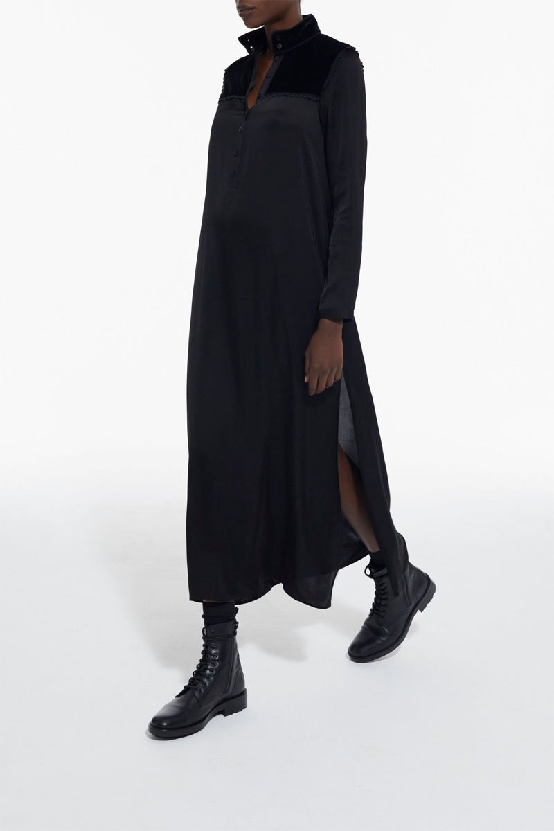 Robe trapèze - Noir