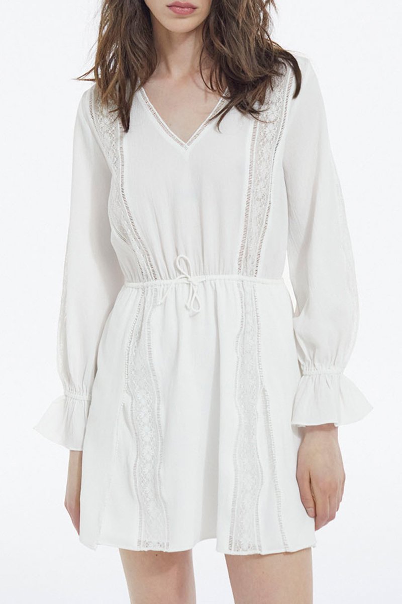 Robe patineuse - Blanc