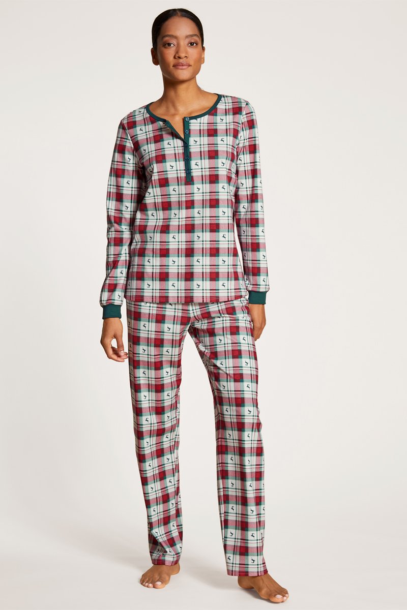 Pyjama - Blanc et rouge