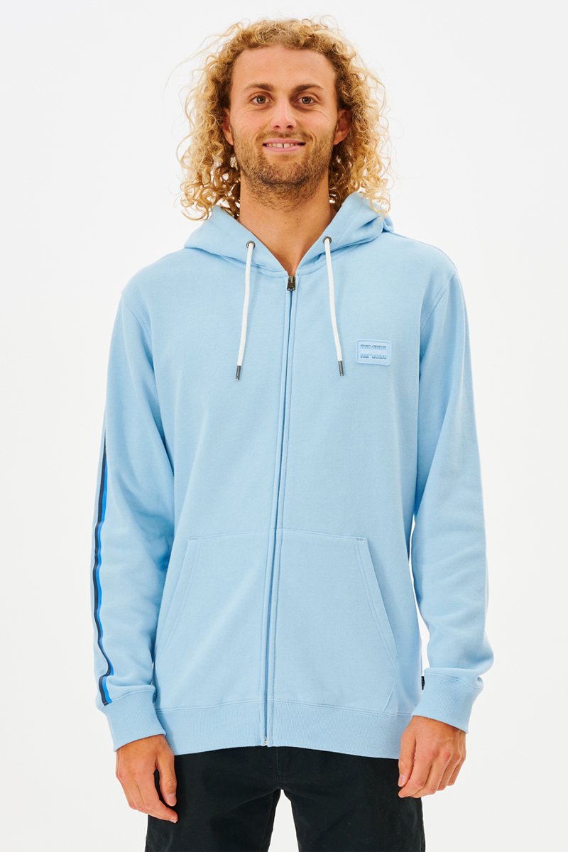 Sweat à capuche Surf Revival Fade Ciel