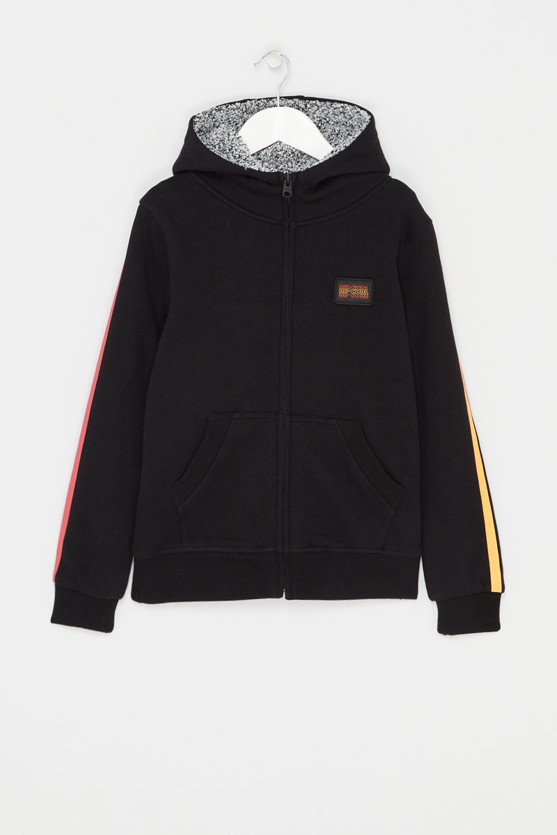 Sweat à capuche Surf Revival Noir