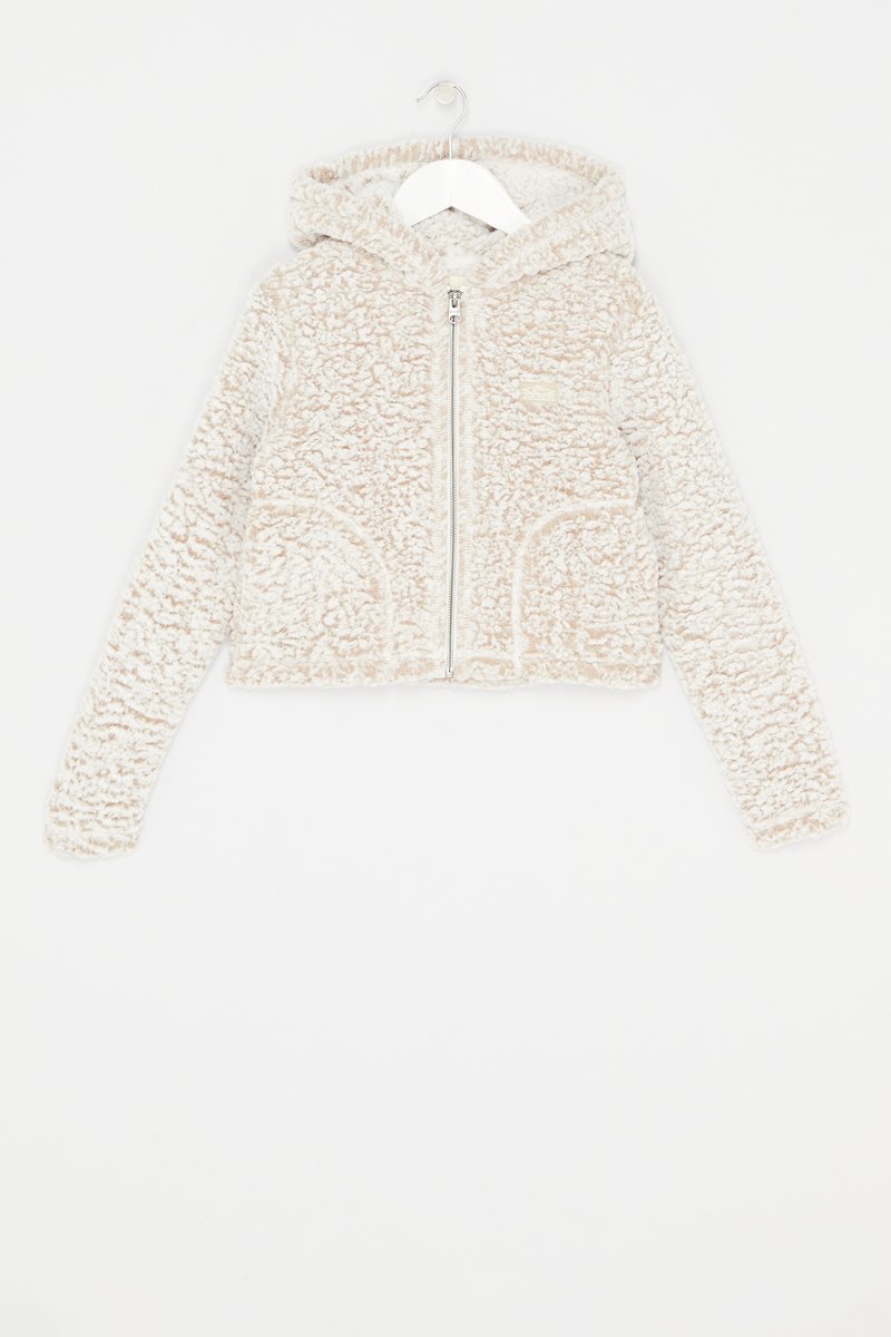 Sweat à capuche Dark N Stormy Blanc cassé