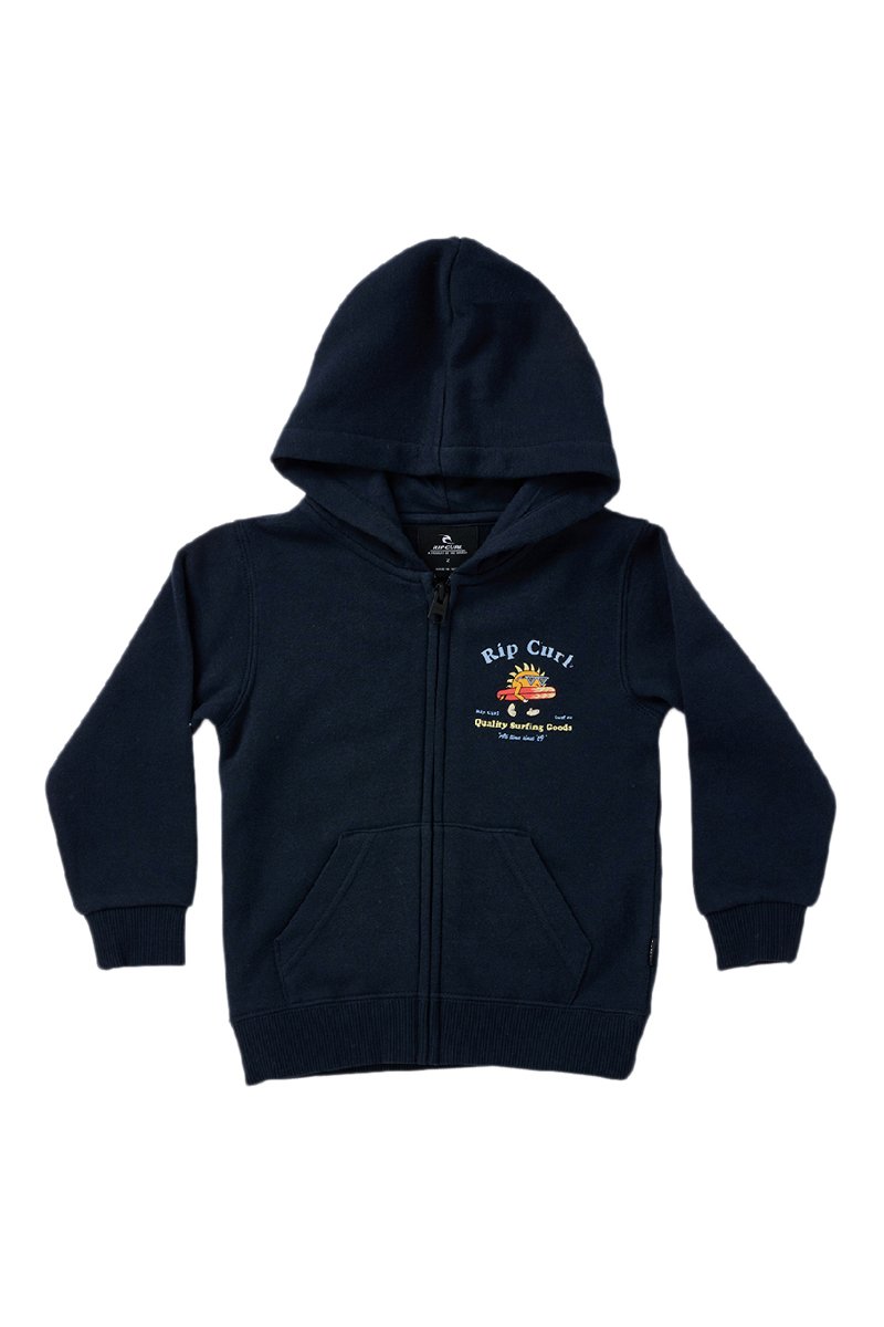 Sweat à capuche Micro Waves Bleu marine