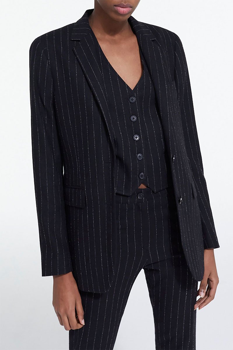 Blazer en laine - Noir