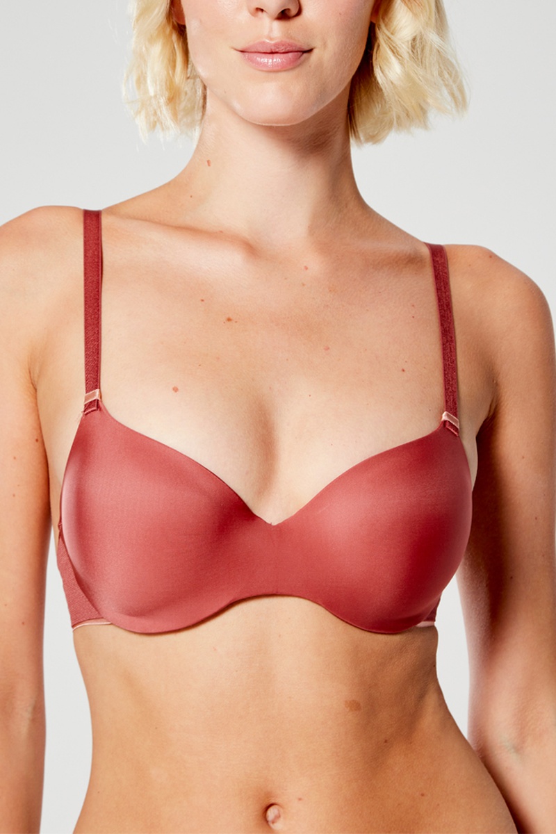 Soutien-gorge ampliforme Absolute - Bordeaux - Chantelle