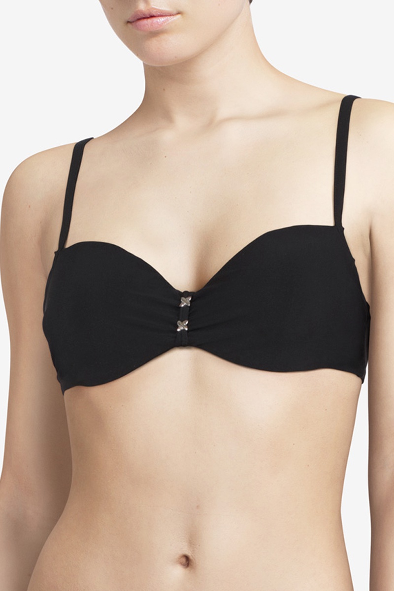 Haut de maillot coques Escape - Noir - Chantelle