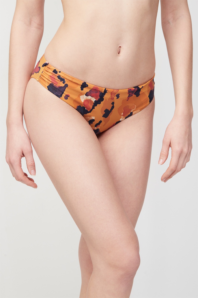 Bas de maillot Ellis - Orange et noir - Fémilet