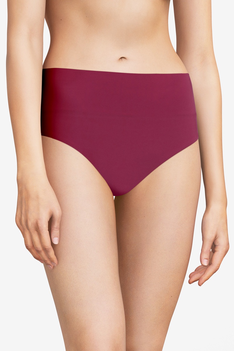 Bas de maillot taille haute Native - Bordeaux - Chantelle