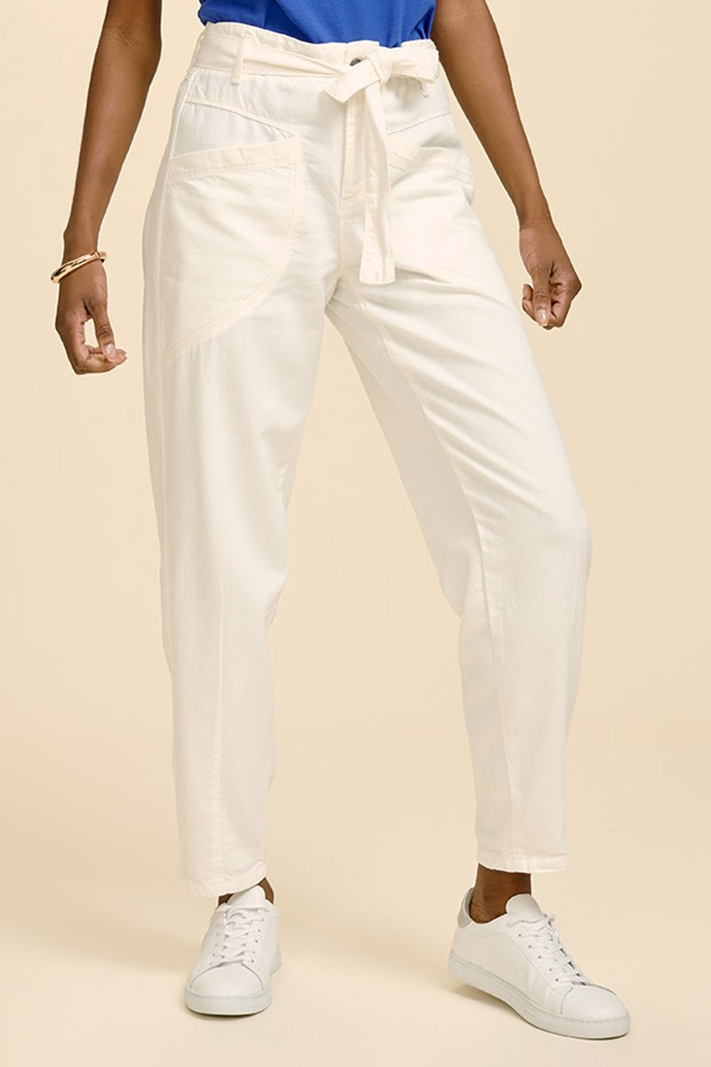 Jean slouchy Blanc - One Step - IKKS