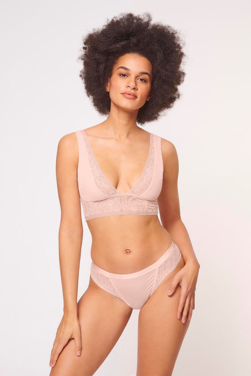 Brassière S Shadow - Pêche