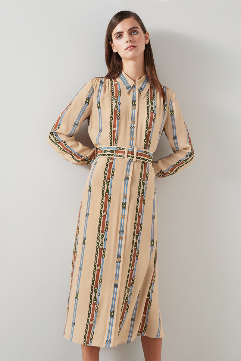 Robe chemise Kate - Saumon