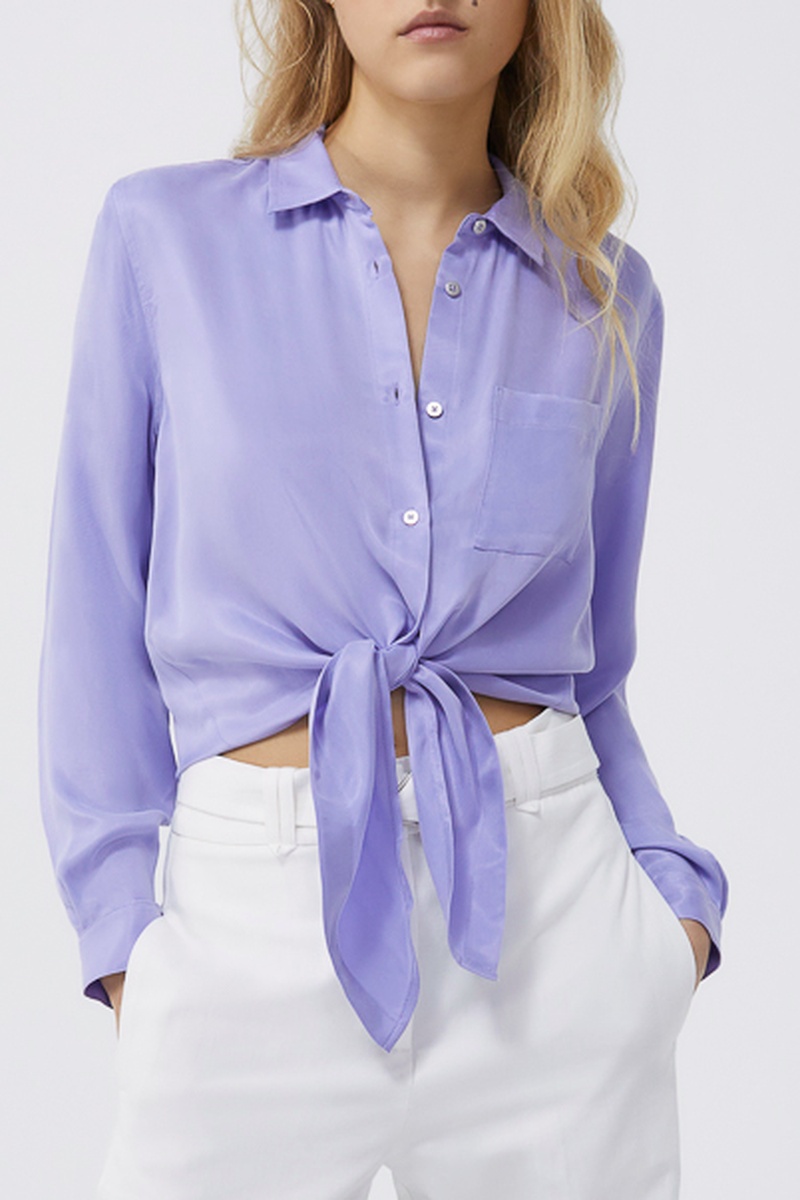 Chemisier - Mauve - IKKS