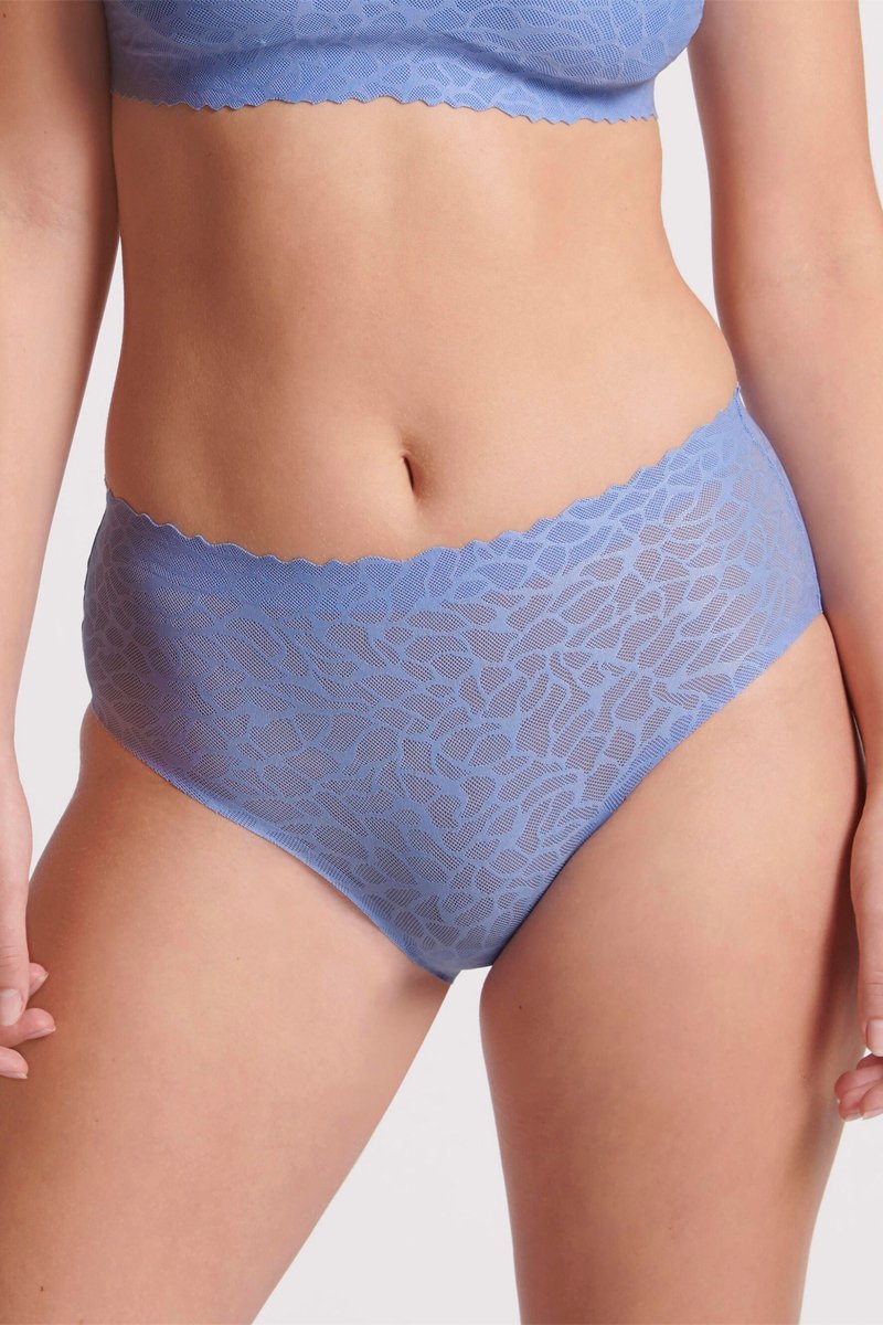 Culotte Zero Feel Lace 2.0 - Bleu