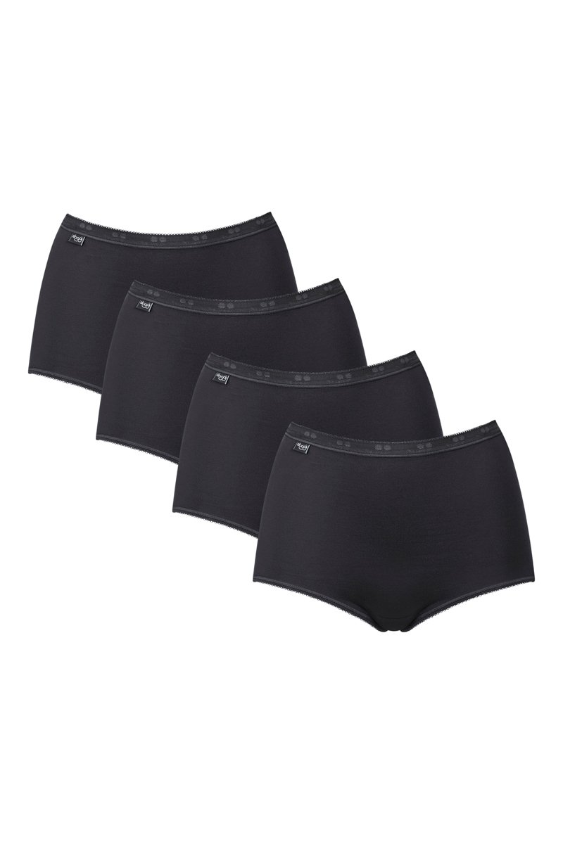 4 culottes Basic H Maxi - Noir