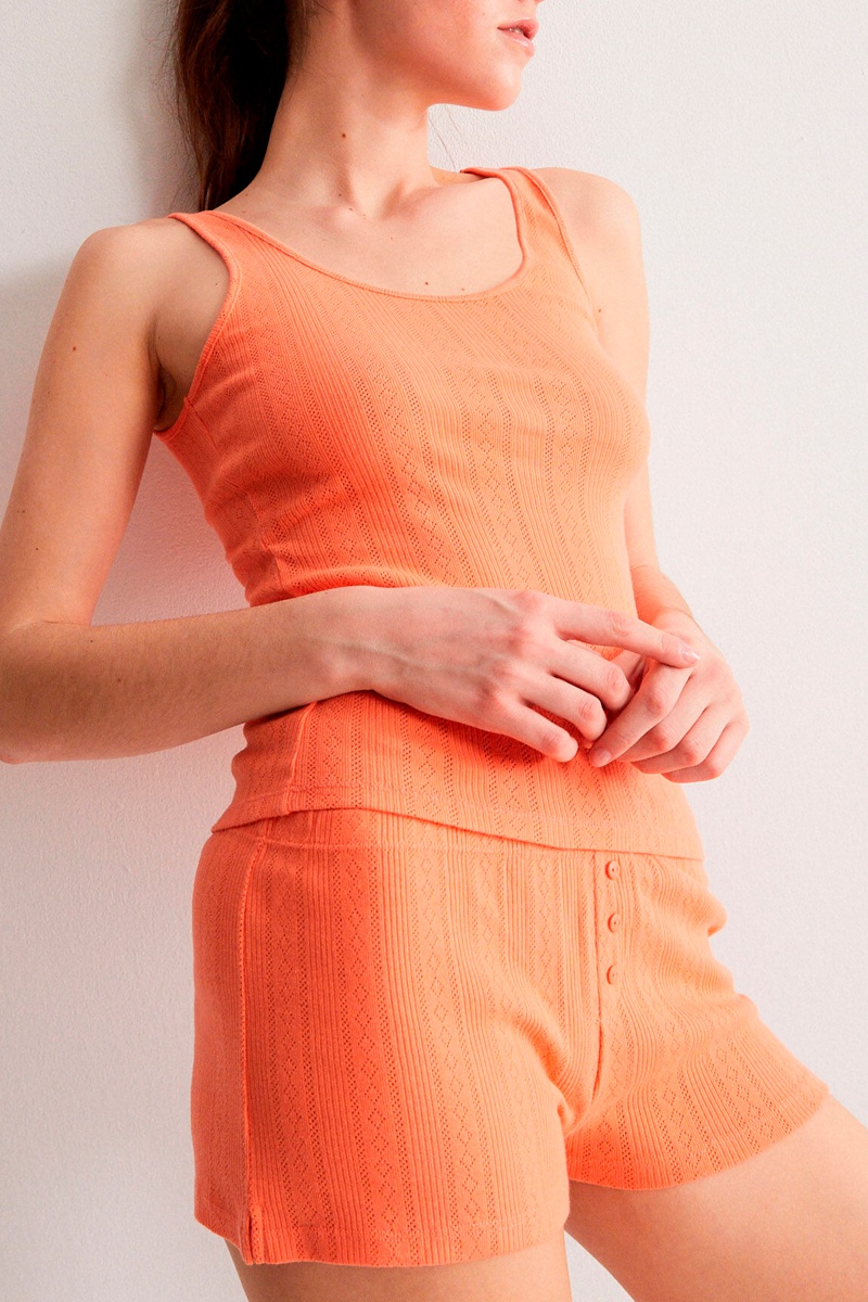 Débardeur Debipointiz Corail