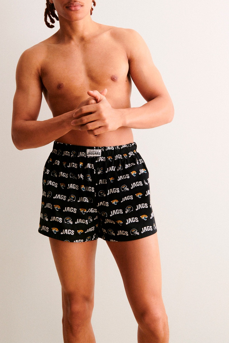 Caleçon Woveniz-Giandamiz Noir et blanc