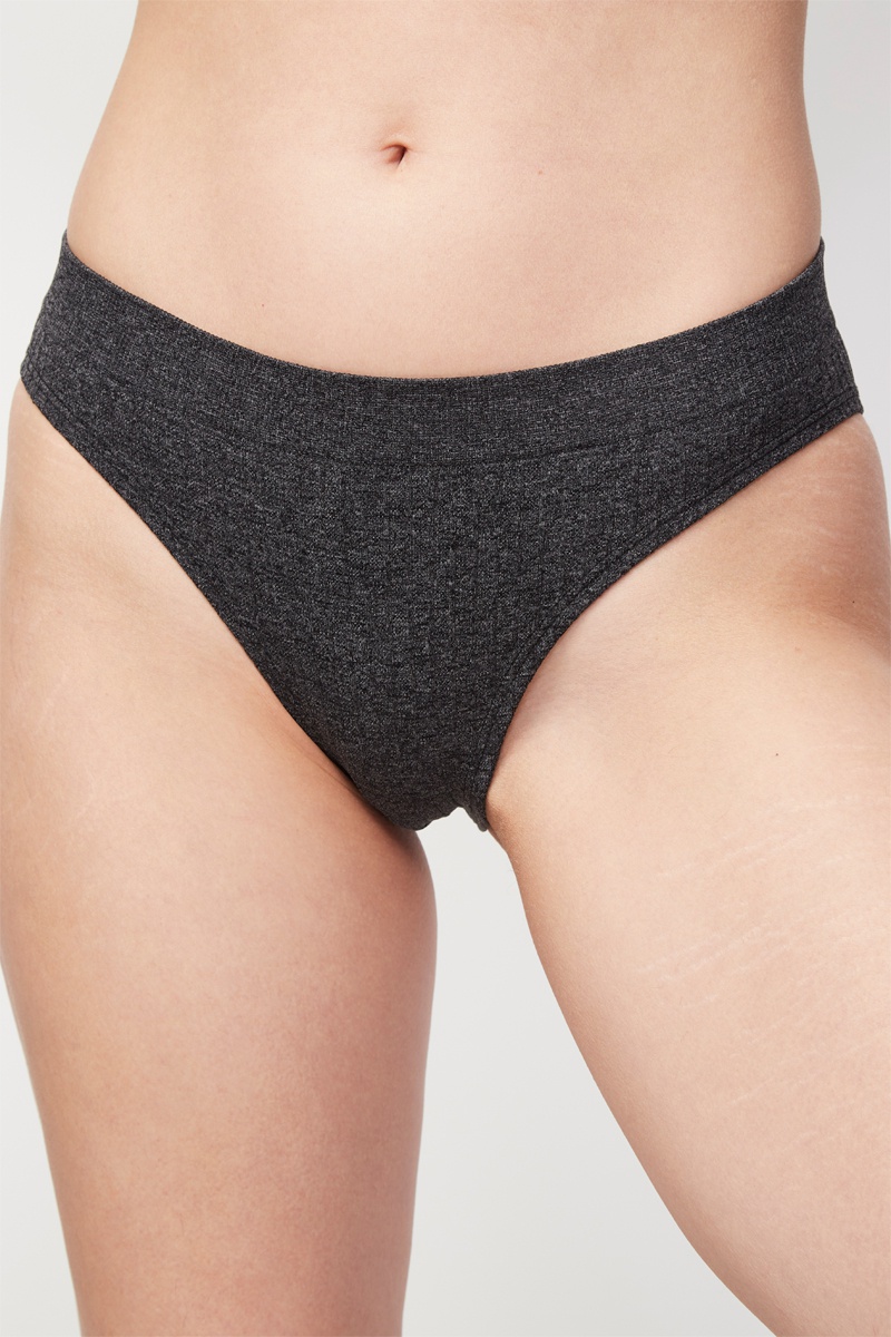 Culotte - Noir chiné