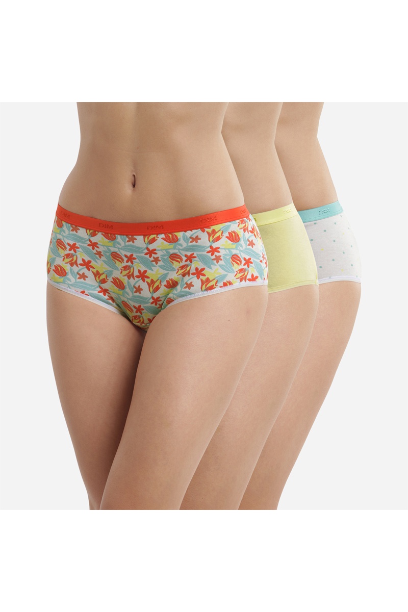 3 shortys Les Pockets - Multicolore