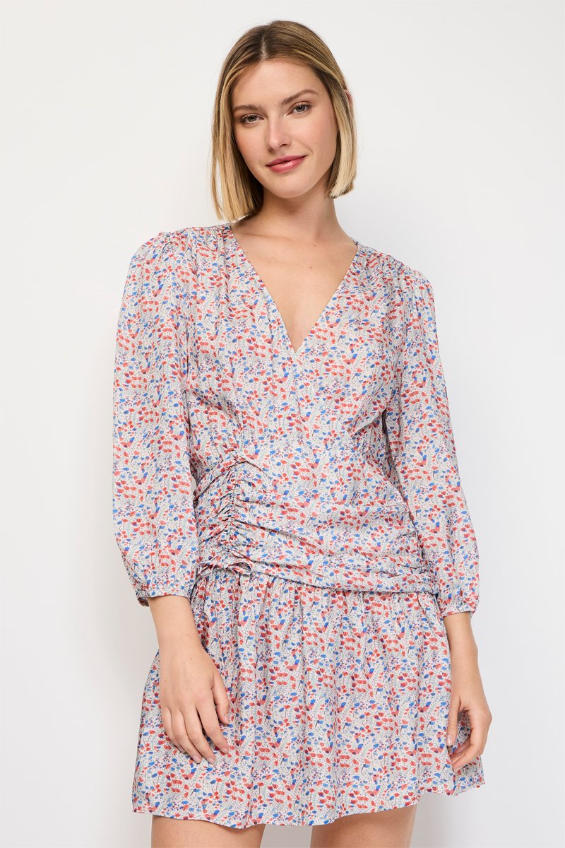 Robe patineuse - Bleu cobalt