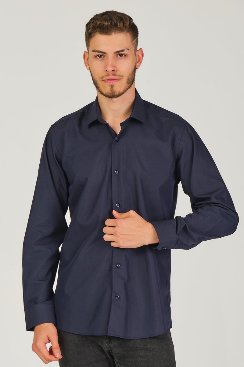 Chemise Bleu marine