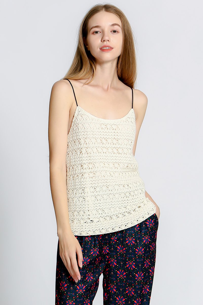 Caraco - Beige - 100% coton