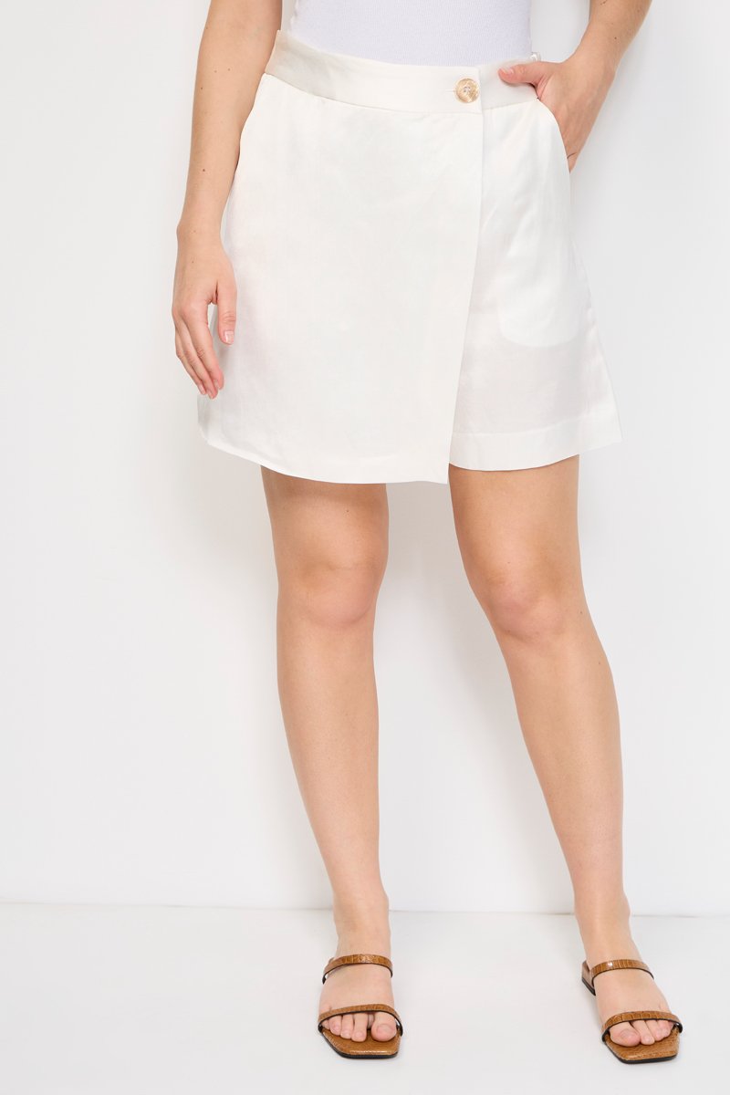 Jupe-short - Blanc