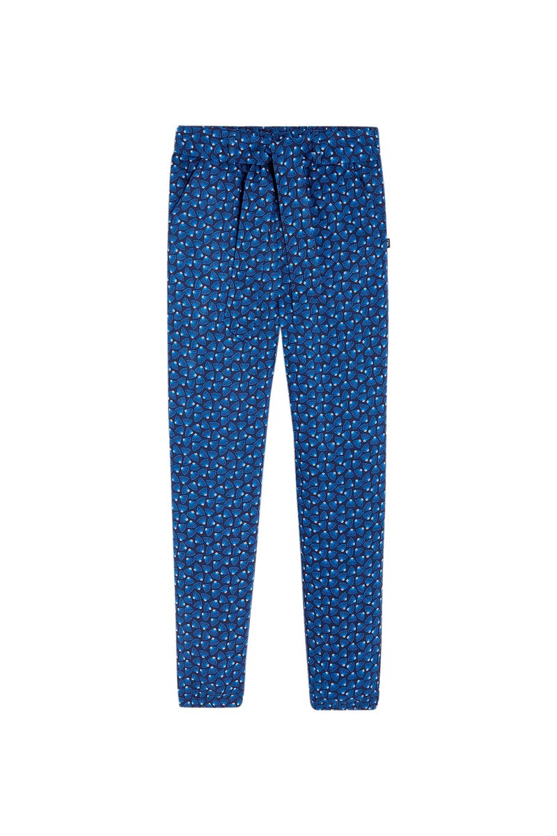 Pantalon Bleu marine et azur - Okaïdi