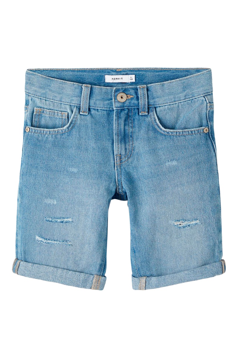 Short en jean Bleu clair 