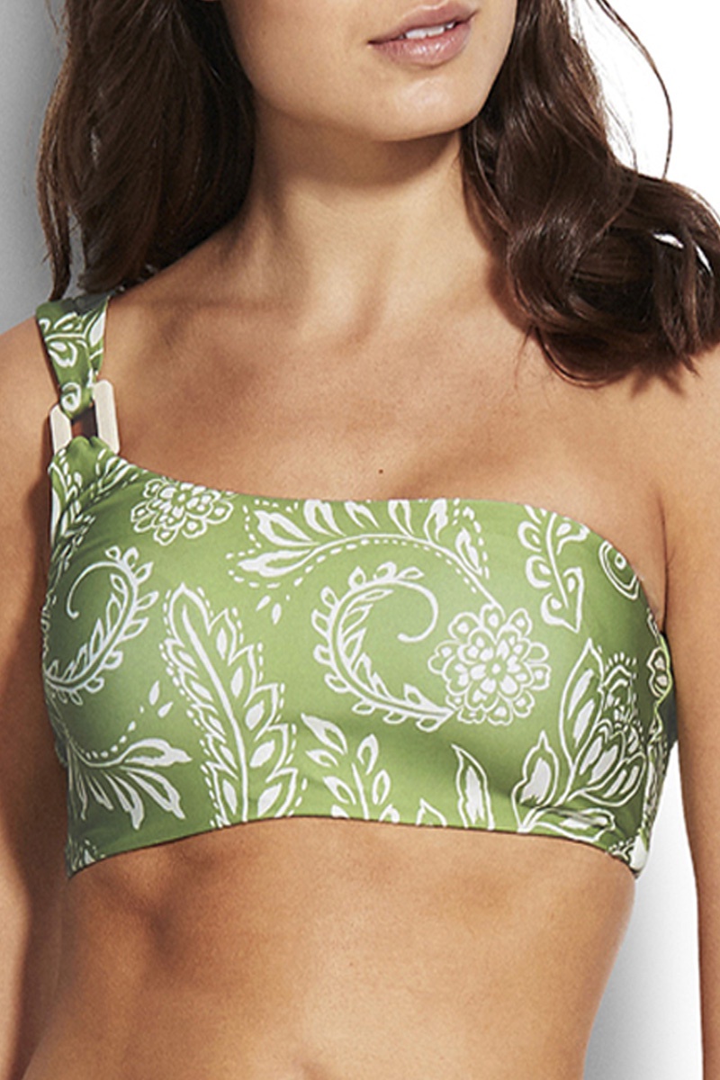 Haut de maillot Folklore - Vert - Seafolly