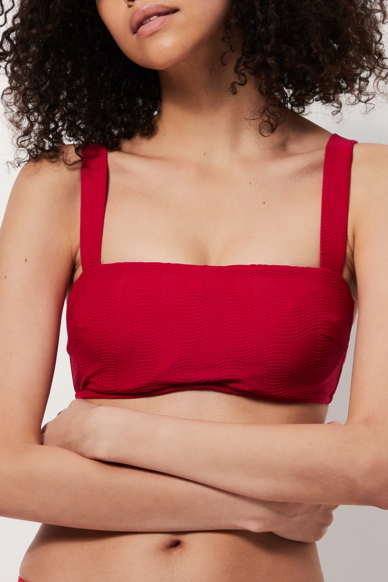 Haut de maillot coques Capri Sea - Framboise - Seafolly