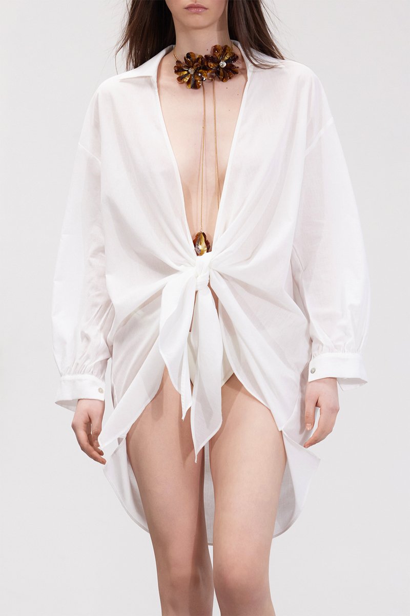 Kimono noué - Blanc