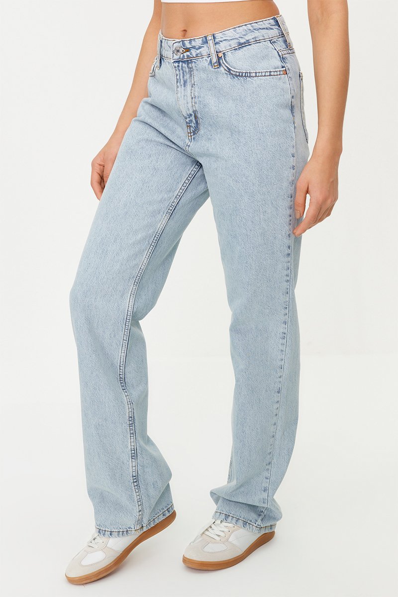 Jean wide legs - Bleu