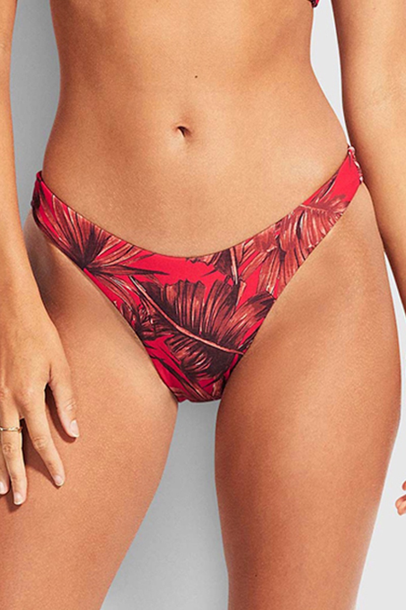 Bas de maillot Tahiti - Rouge - Seafolly