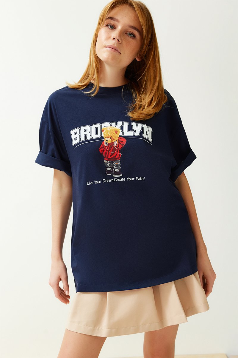 T-shirt - Bleu marine