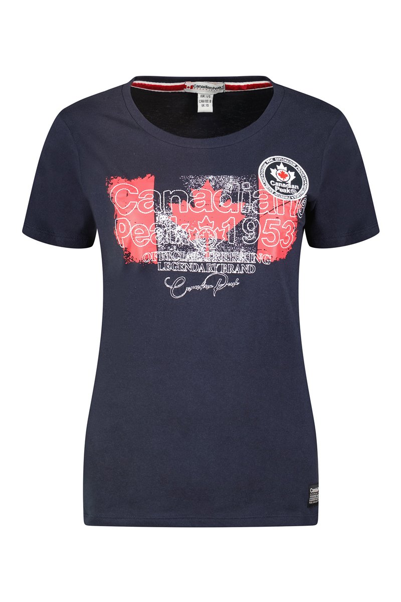 T-shirt Jarryeak - Bleu marine