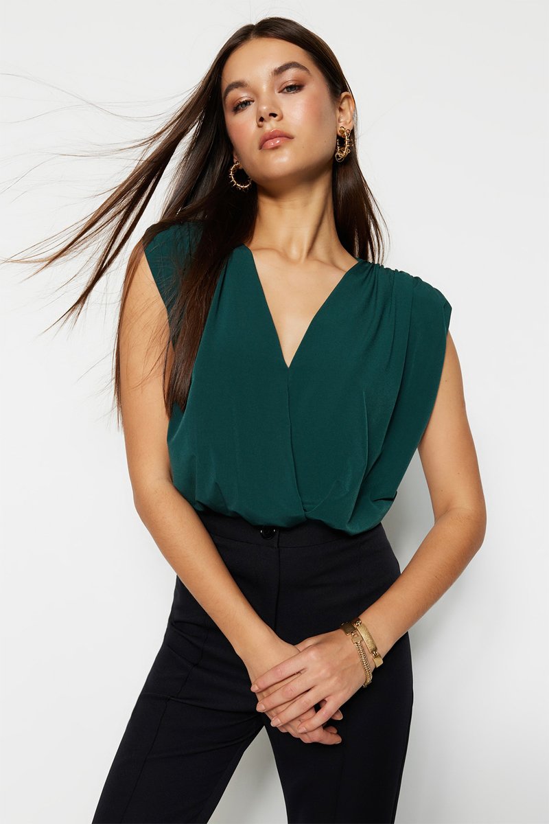 Blouse - Vert émeraude