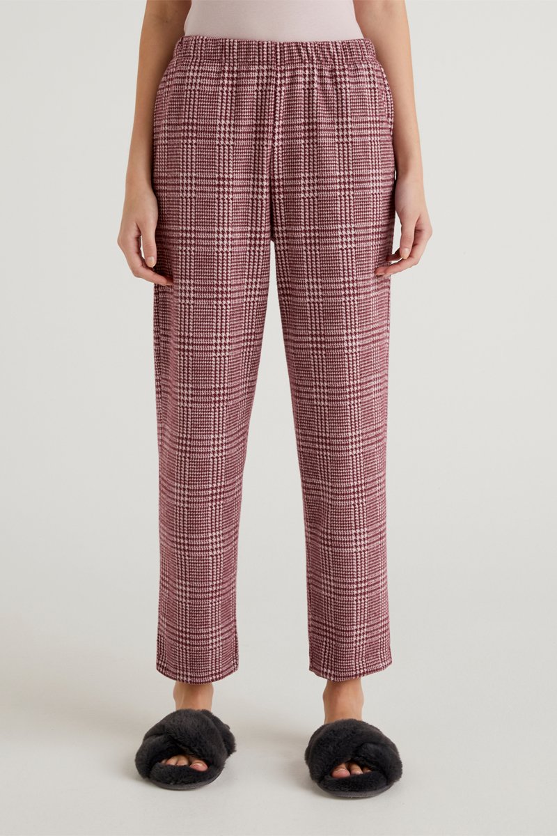 Pantalon droit Marron