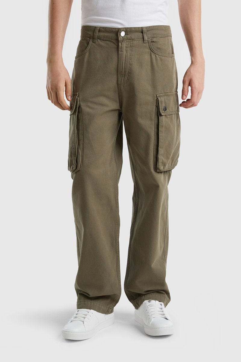 Pantalon cargo Marron