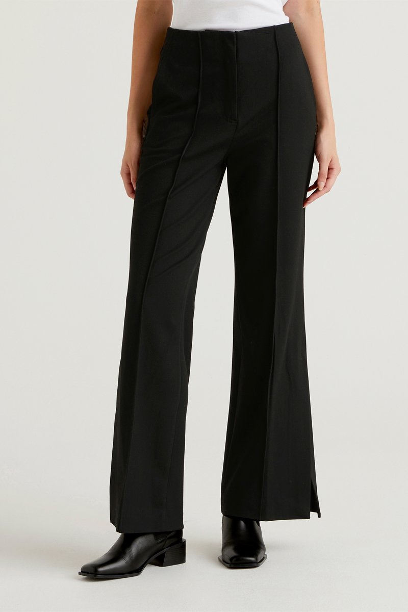 Pantalon wide legs Noir