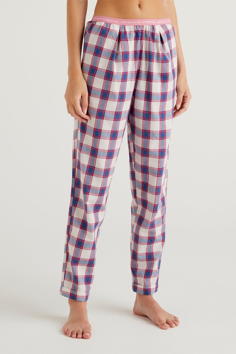 Pantalon droit Bleu foncé