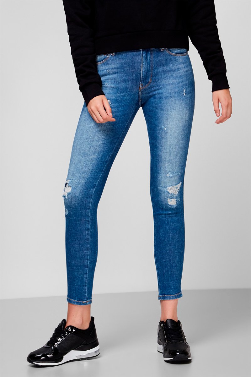 Jean skinny 7/8 Ciel