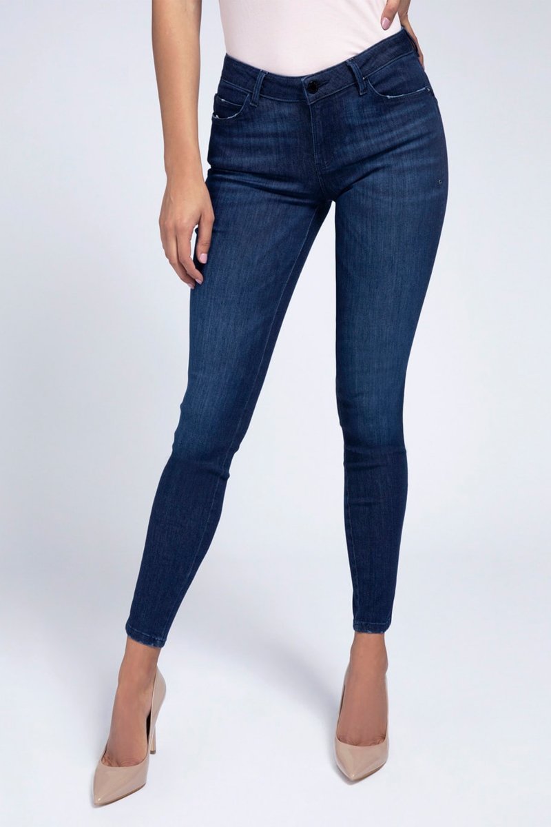 Jean skinny Bleu foncé