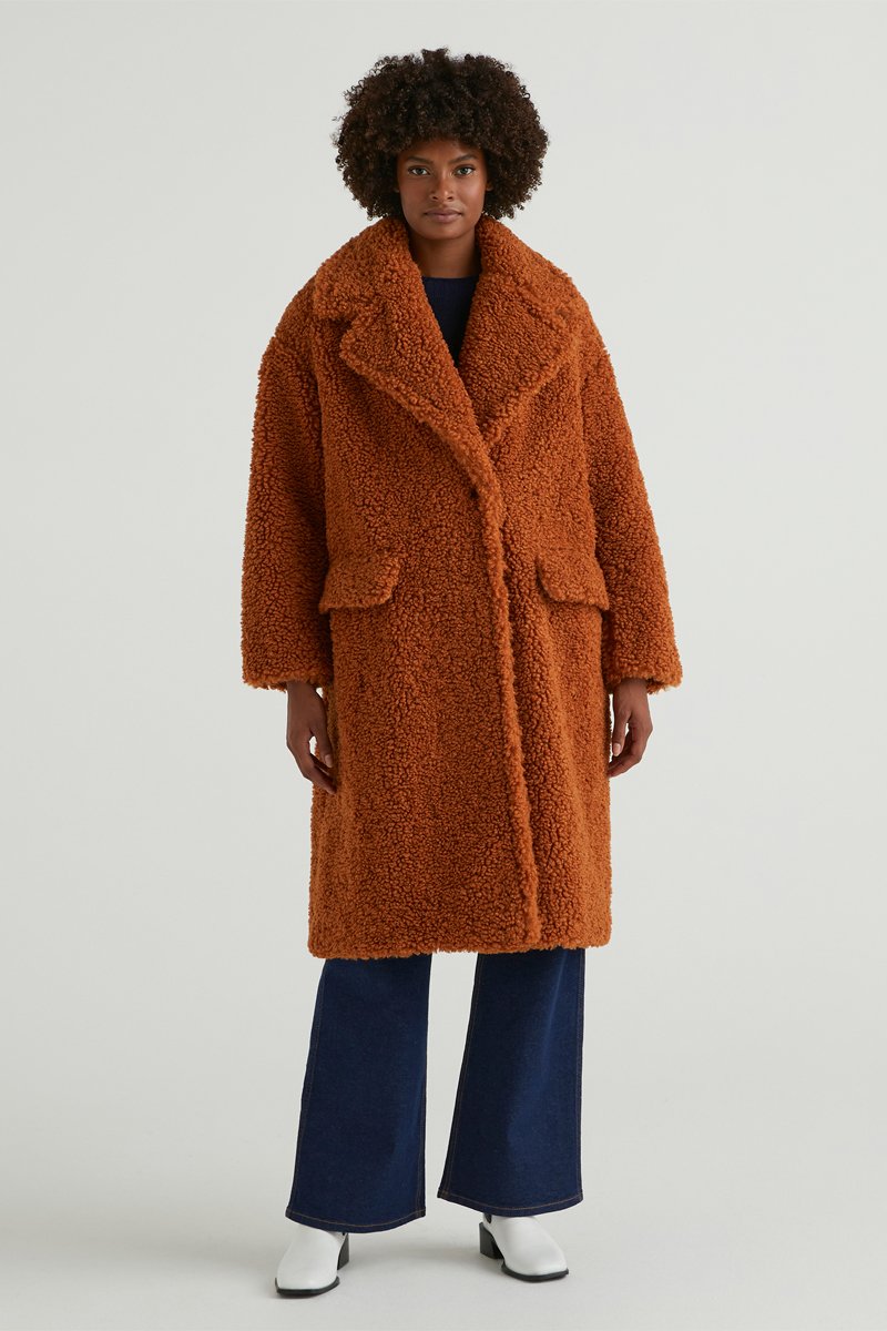 Manteau Camel