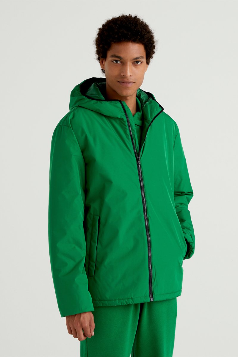 Veste à capuche Vert